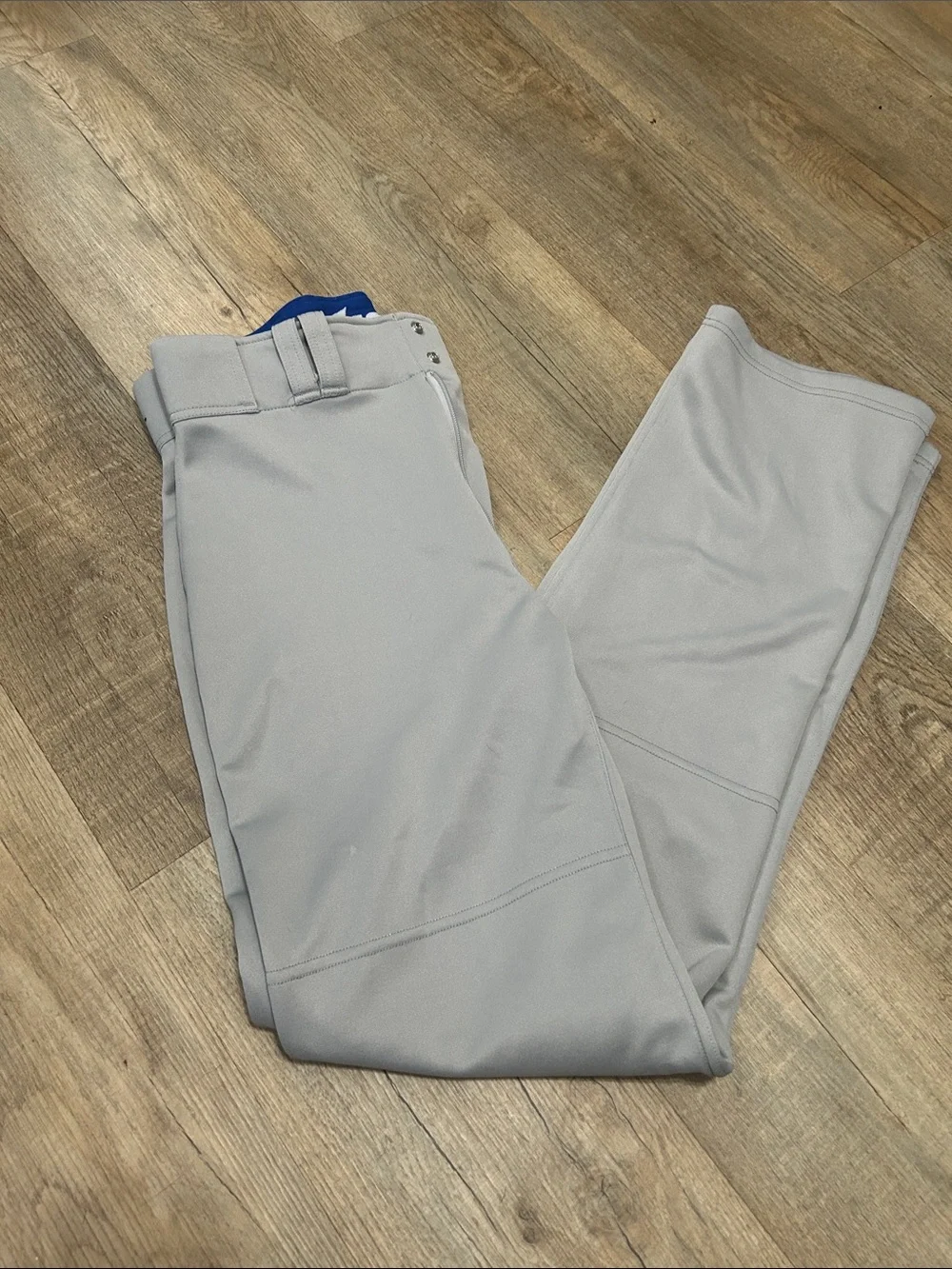 Men's Gray Performance Baseball Pants